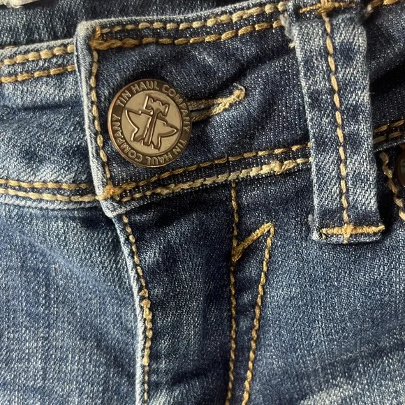 Tin Haul Women's Bootcut Blue Jeans-size 28L - Picture 5 of 12